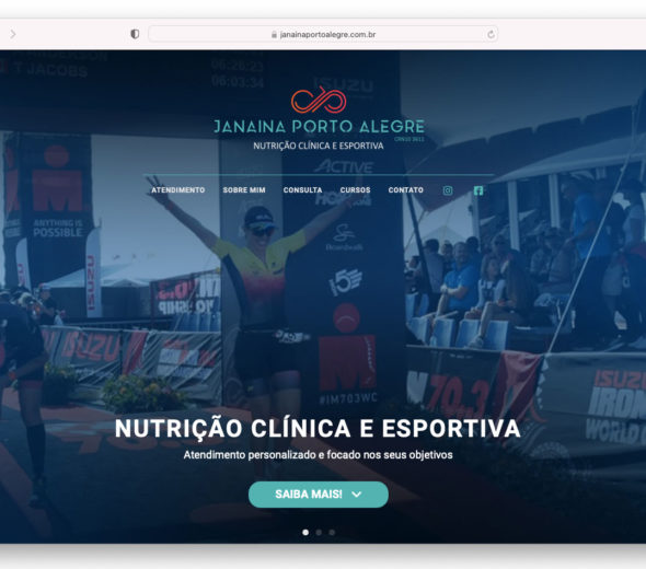 Desenvolvimento Site Janaina Porto Alegre