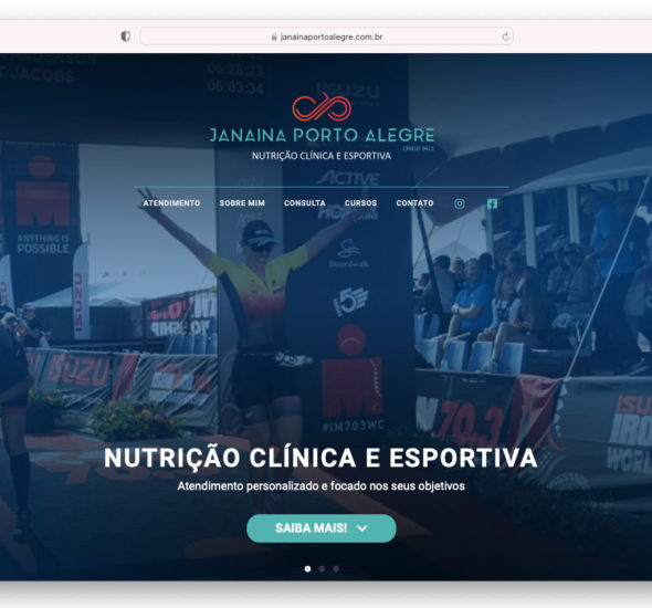 Desenvolvimento Site Janaina Porto Alegre